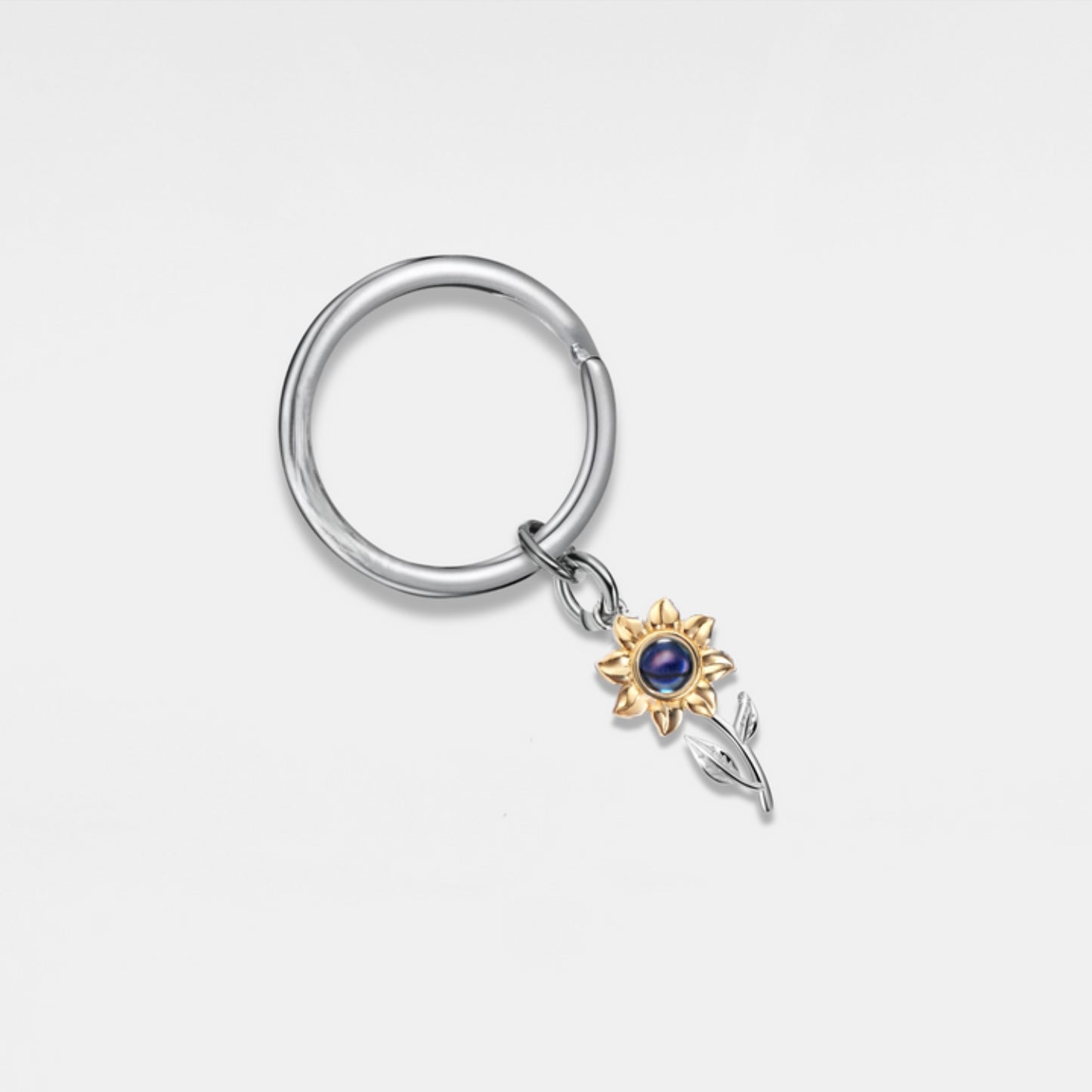 Sunflower Photo Keyring