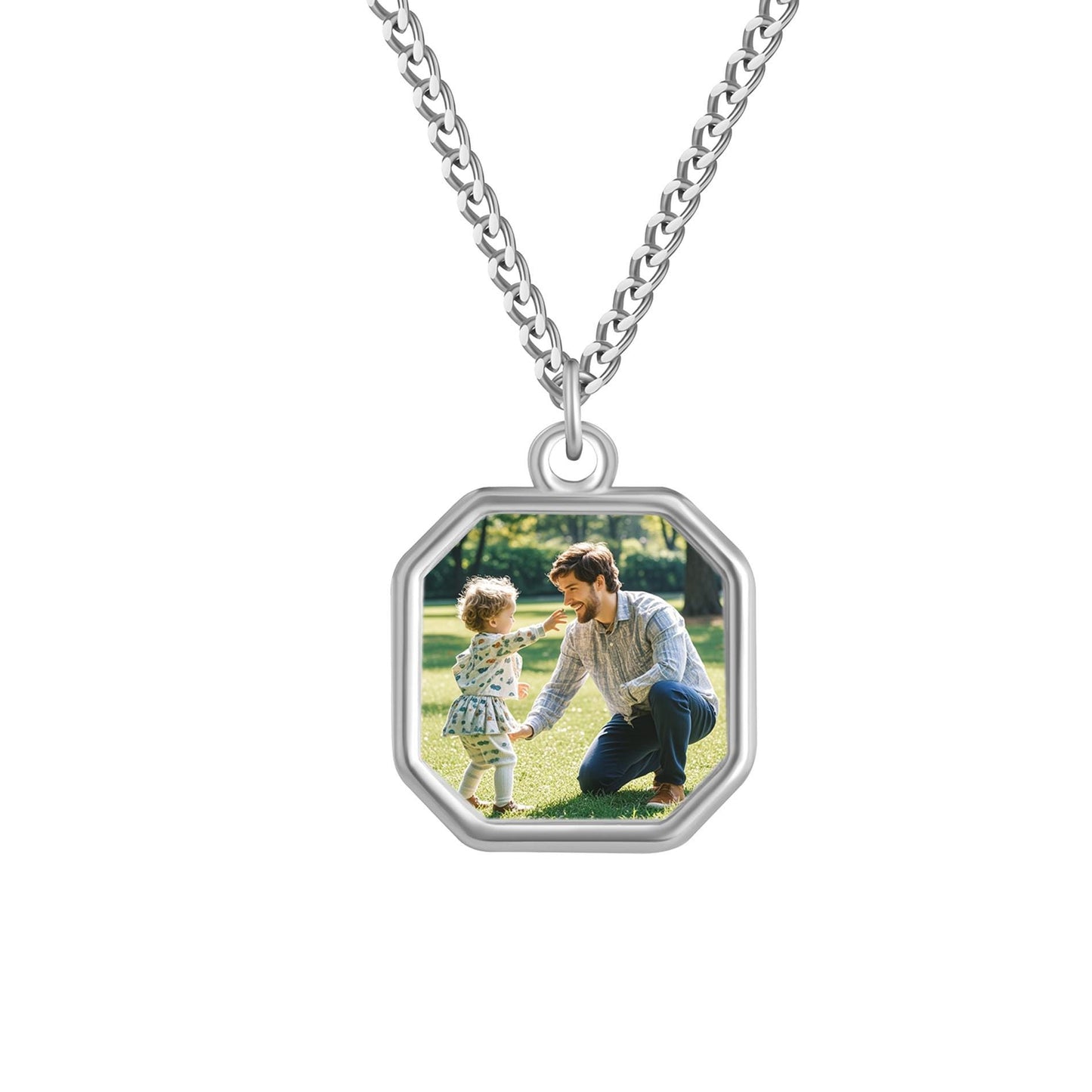 Heat-Activated Photo Necklace - Magic Photo Necklace