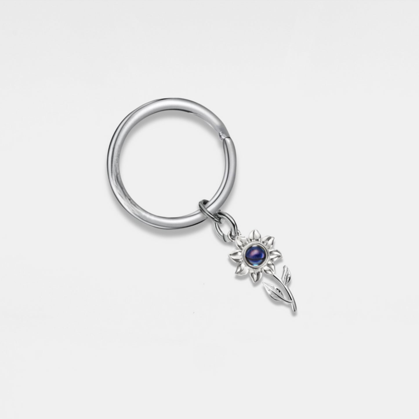 Sunflower Photo Keyring