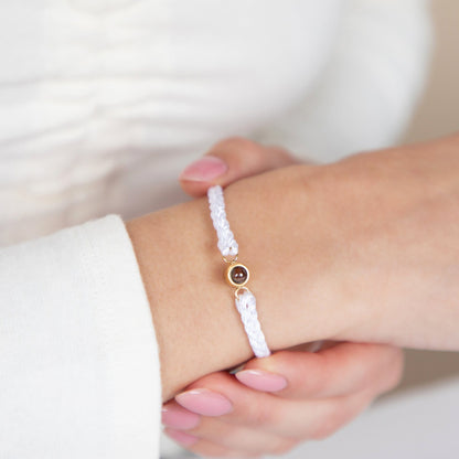 Thread Photo Projection Bracelet