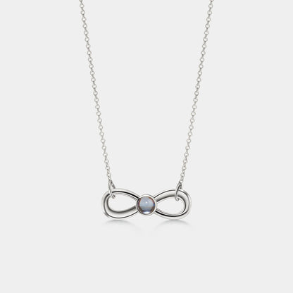 Infinity Photo Projection Necklace