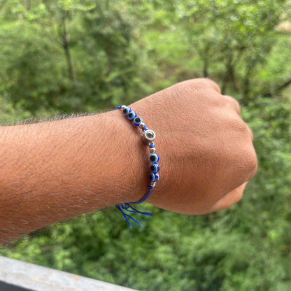 Evil Eye Personalized Photo Bracelet