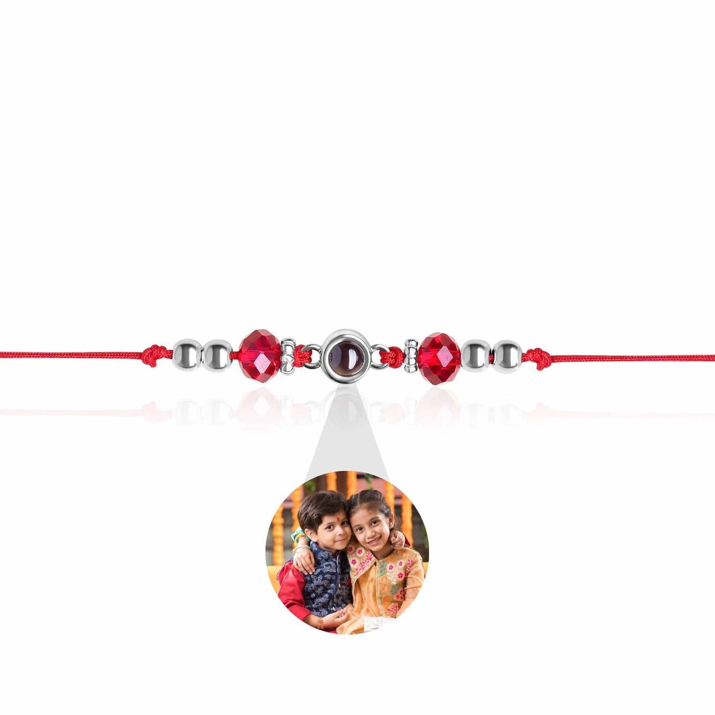 Unique Custom Photo Projection Rakhi