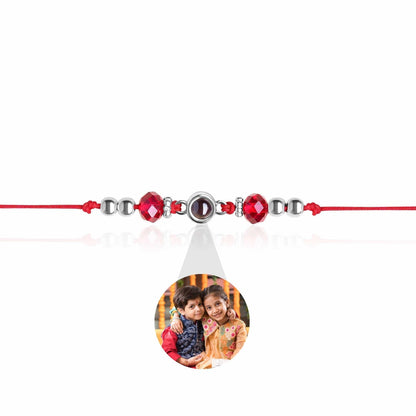 Unique Custom Photo Projection Rakhi