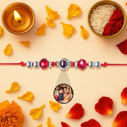 Unique Custom Photo Projection Rakhi