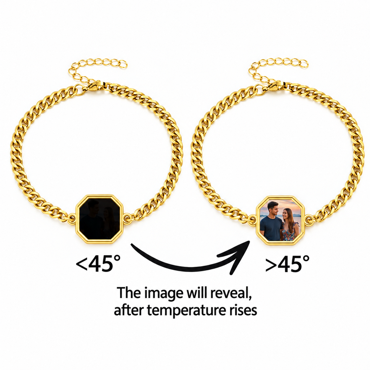Heat Activated Photo Bracelet