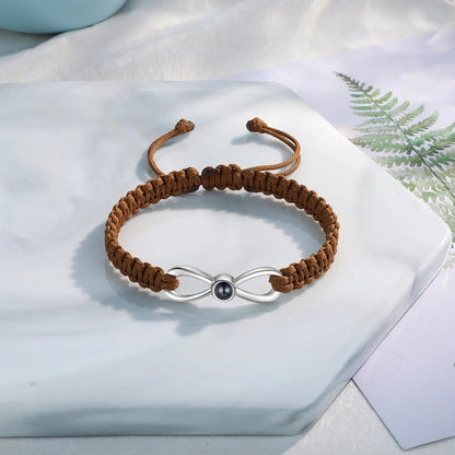 Infinity Thread Photo Projection Bracelet