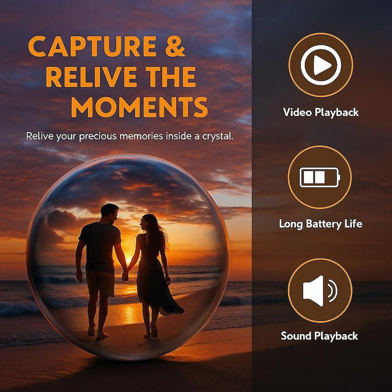 Memory Sphere - A crystal Video/Photo Player