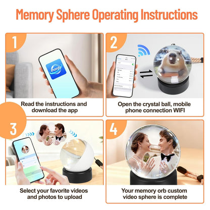 Memory Sphere - A crystal Video/Photo Player