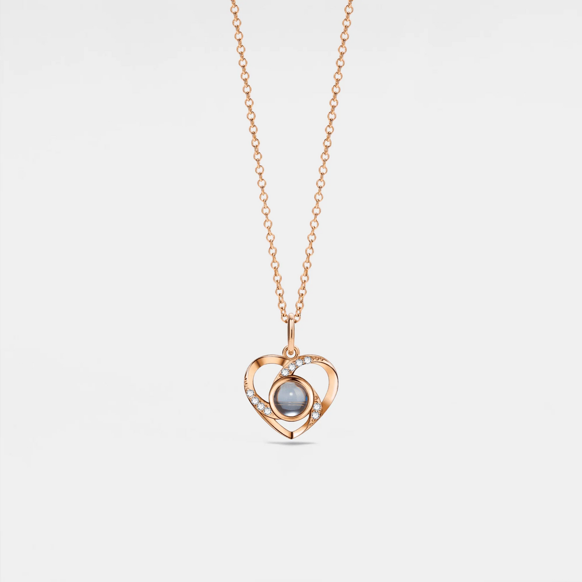 Heart Custom Photo Necklace