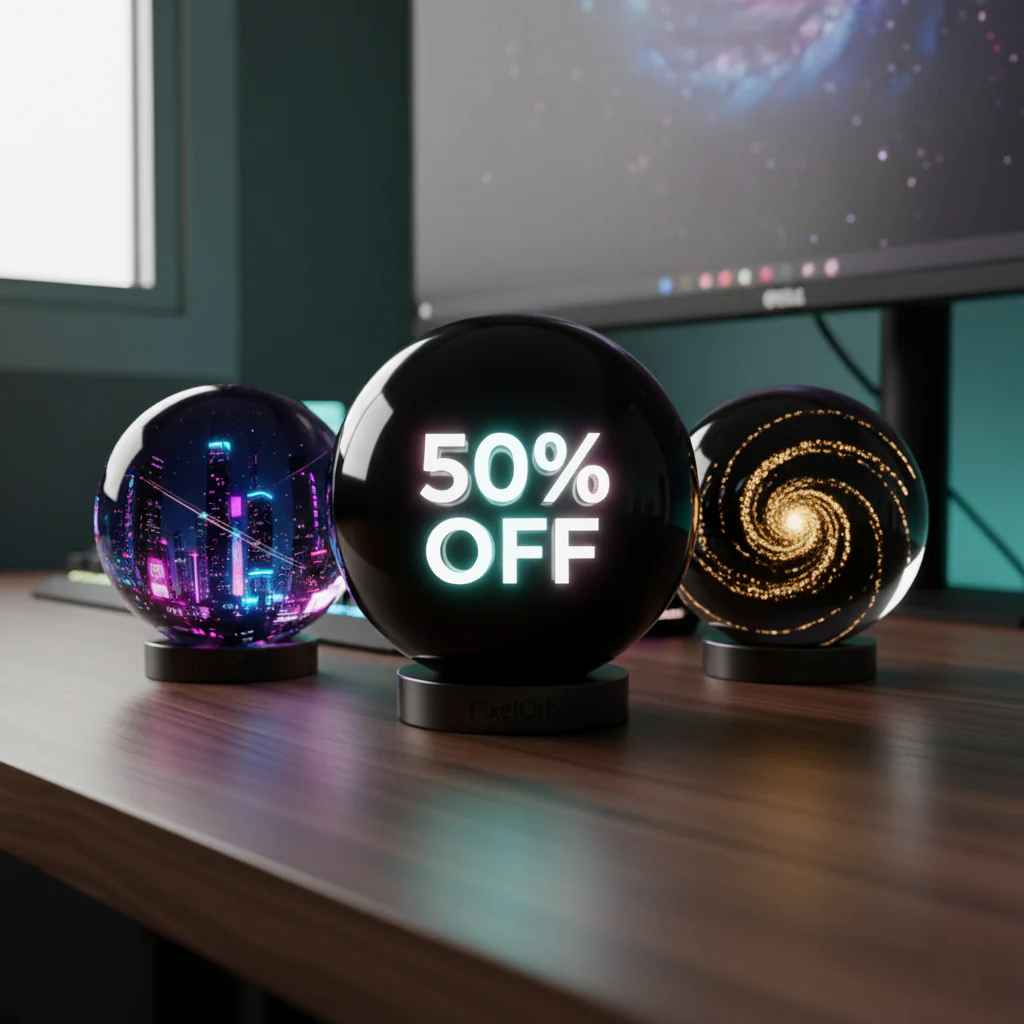 Memory Sphere - A crystal Video/Photo Player