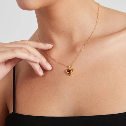 Heart Custom Photo Necklace